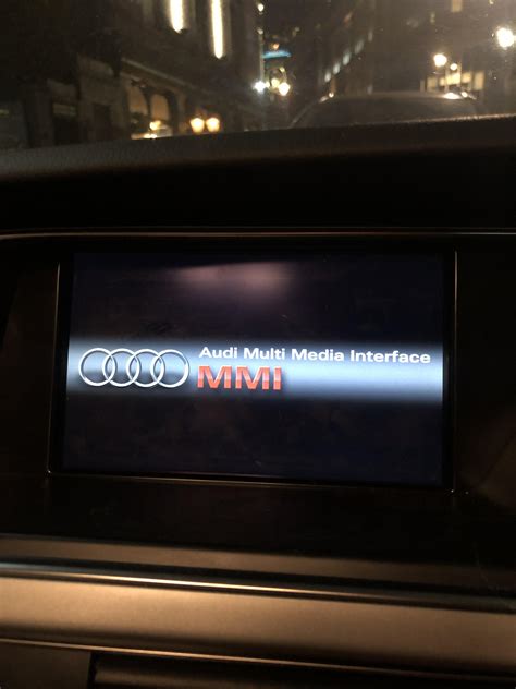I've read somewhere to disconnect the <b>MMI</b> and then reconnect but I'm not sure where this is located. . Audi mmi stuck on loading 2022